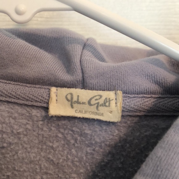 Lavender Purple John Galt Brandy Melville crop Hoodie - Picture 4 of 7